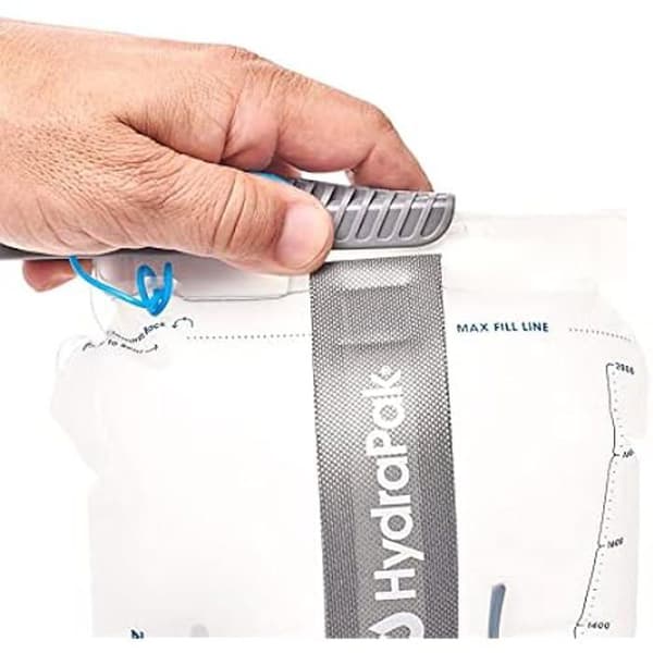 Vattenpåse - HYDRAPAK - Contour - Lätt och Diskret - Tunn Profil - Ny Högflödes Biterventil