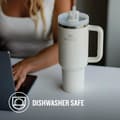 Miniatyrbild 2 av 4: Isolerad kanna - STANLEY - Quencher H2.0 FlowState - 1.2L - Återvunnet rostfritt stål - Cream Tonal
