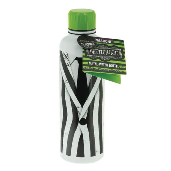 Beetlejuice stor vattenflaska i metall 550ml