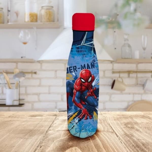Bute Spiderman Marvel 500 ml Aluminium