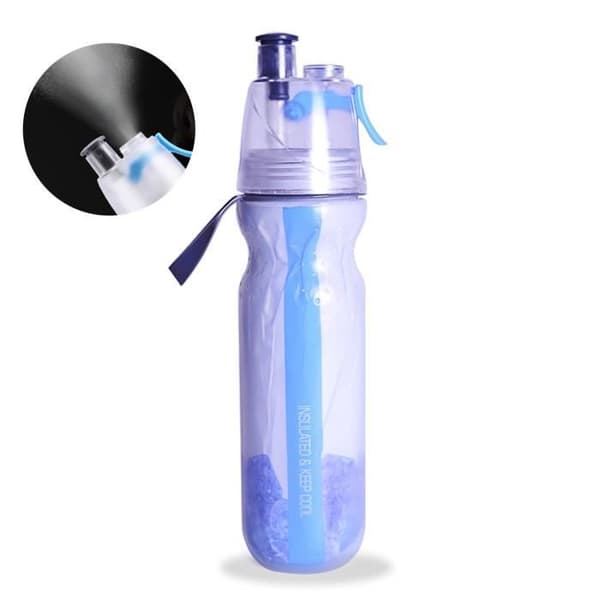 Isolerad vattenflaska - Ej specificerad - 500ml - Dubbelvägg - Återanvändbar - Sport