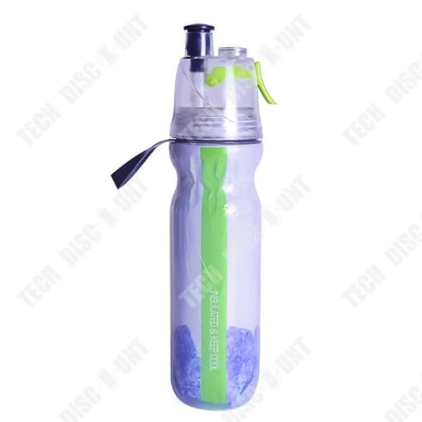 TD® 500 ml återanvändbar sportisolerad vattenflaska i plast Dubbelvägg varm-/kallvattenflaska långvarig spray är