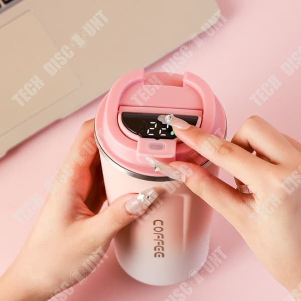 TD® Isolerad kaffemugg 510ML304 Rostfritt stål Vakuumfrostad termokaffekopp för varm och kall kaffemjölk