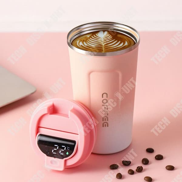 TD® Isolerad kaffemugg 510ML304 Rostfritt stål Vakuumfrostad termokaffekopp för varm och kall kaffemjölk
