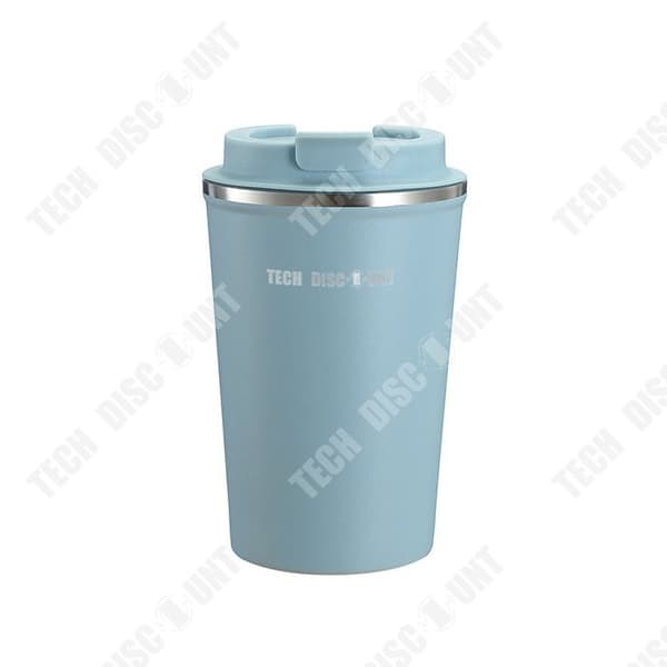 TD® kaffemugg 380ML 304 rostfritt stål isolerad kopp Bärbar kaffekopp med vakuumkeramisk beläggning