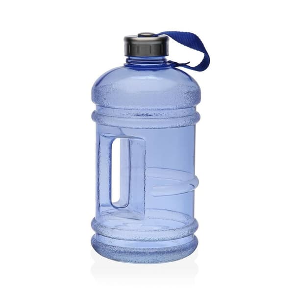 Flaska Versa Blå Silikon Polyetylen polystyren 2 L 13 x 26 x 13 cm