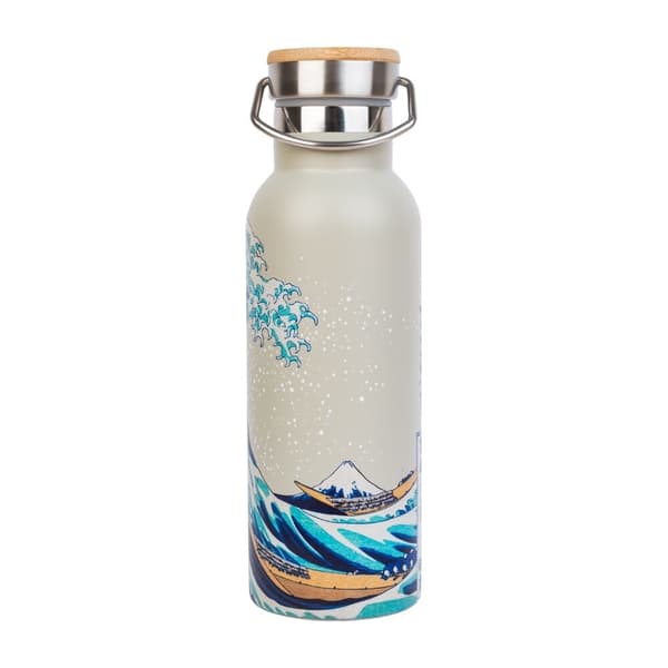 The Great Wave of Kanagawa Hokusai Stainless steel bottle 500ml