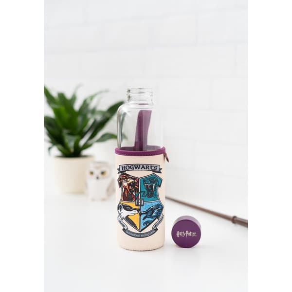 Harry Potter Hogwarts glass bottle 500ml