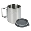 Miniatyrbild 1 av 2: Isolerad rese-mugg i rostfritt stål Helikon