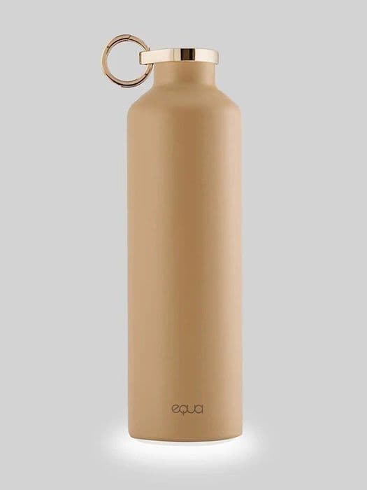 Gourde - bidon - flaska med isolering Equa - EQ-LATTE-S - Smart intelligent flaska, stål, Latte