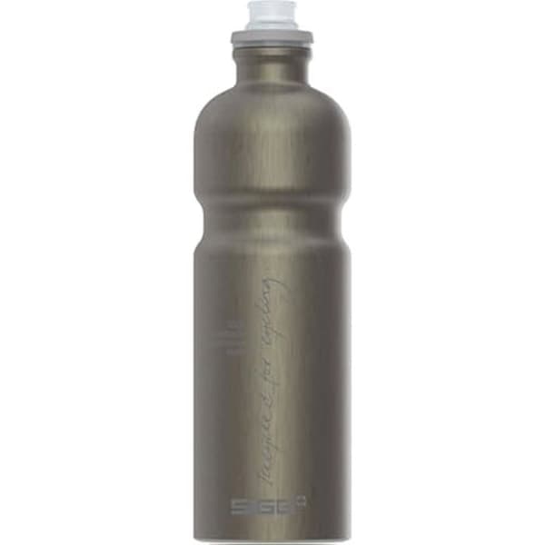 Aluminiumflaska - SIGG - Move MyPlanet Rökt pärla - Lätt - Certifierad koldioxidneutral - Utan BPA