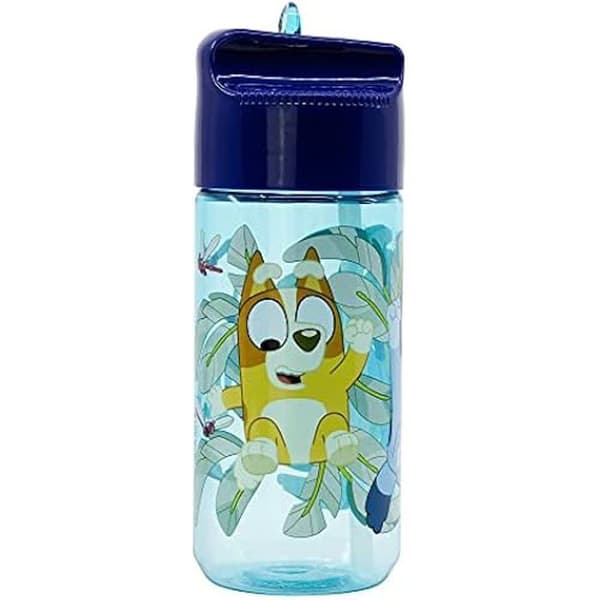 Flaska - STOR - Bluey - 430 ML - Tritan - Flerfärgad - Pojke