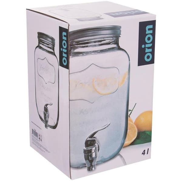 ORION Glasflaska kran 4 l