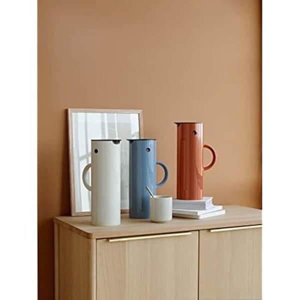 Pichet iso - STELTON - EM77 - 1 L - Inox - Sand - Mixte