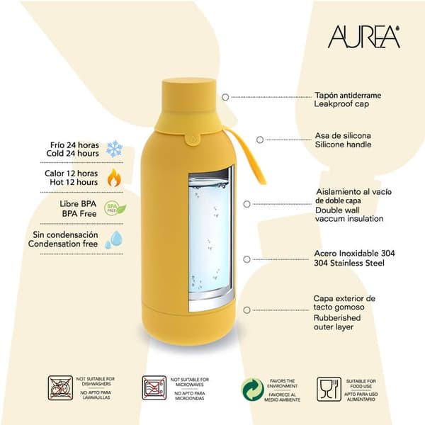 Mustard Puppy Thermal bottle 500ml