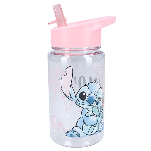 Gourde barn LILO OCH STITCH 450ml med handtag och inbyggd sugrör