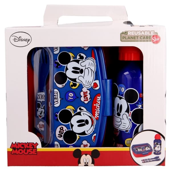 MussePigg-Lunchboxset,400mlvattenflaska,bestick