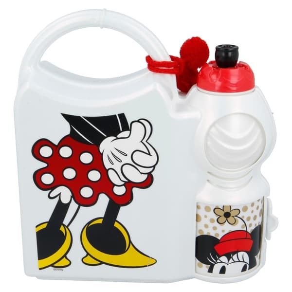 MinnieMouse-Madkasseogvandflaske400mlsæt