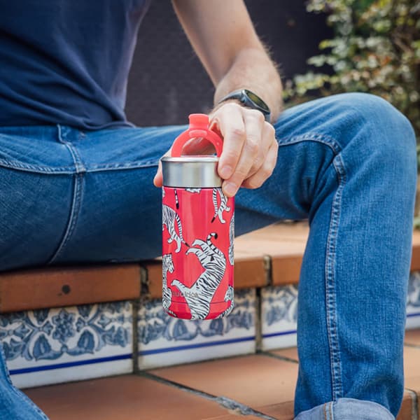 QuokkaBoostCoffeeTumbler-Rostfrivärmemuggmedbrygga400ml(tigrar)