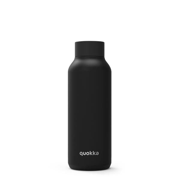 QuokkaSolid-Rostfrittståldubbelväggvakuumisoleradvattenflaska,bärbartermos510ml(JetBlack)