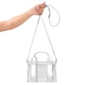 Pikkukuva 1 / 2: Case-Mate Micro Tote Bag - Waterproof Shoulder Bag (Silver Chrome/Clear)