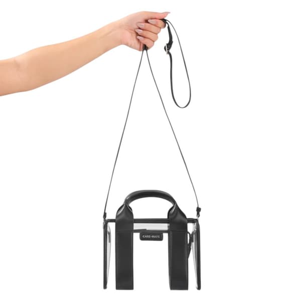 Case-MateMicroToteBag-WaterproofShoulderBag(MidnightBlack/Clear)