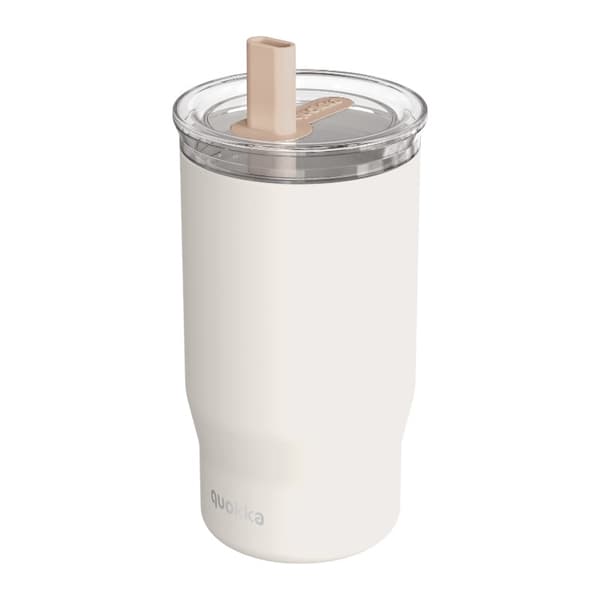QuokkaMist-StainlessSteelThermalMug720mlwithStraw(Ivory)