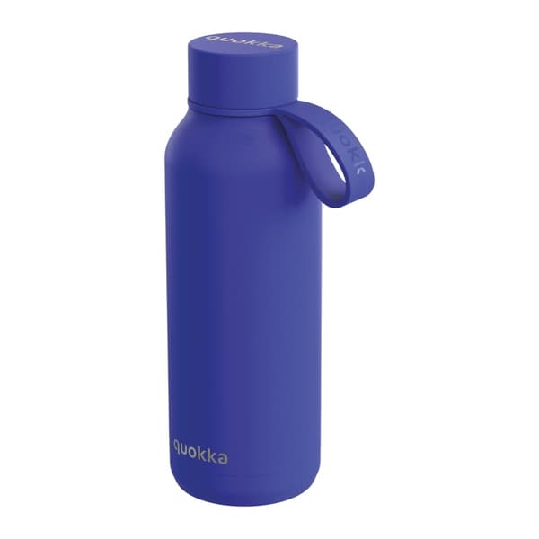 QuokkaSolidWithStrap-StainlessSteelThermalBottle510mlwithStrap(DuskBlue)