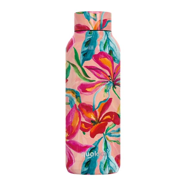 QuokkaSolid-StainlessSteelThermalBottle510ml(TropicalBloom)