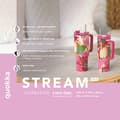 Miniatyrbillede 2 af 2: Quokka Stream - Stainless Steel Thermal Mug 950 ml with Straw (Turquoise)