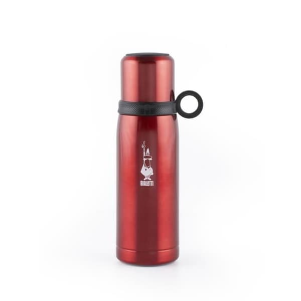 Isolerad flaska - Bialetti - 2go - 46 cl - Inox - Röd