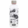 Miniatyrbild 2 av 2: Flaska - Generisk - Star Wars - Tritan - Svart - 7,5 x 7,5 x 22,7 cm