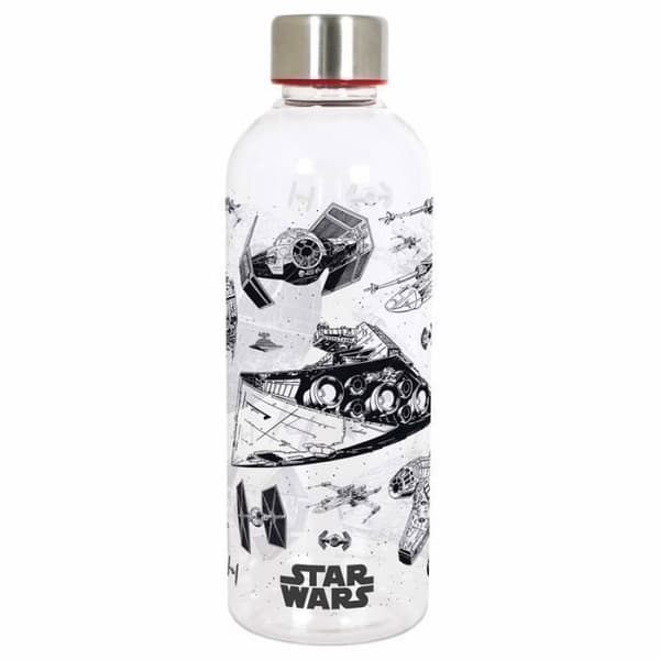 Flaska - Generisk - Star Wars - Tritan - Svart - 7,5 x 7,5 x 22,7 cm
