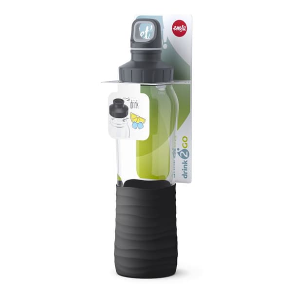 Gourde Drink2Go 0,7 liter svart - Emsa