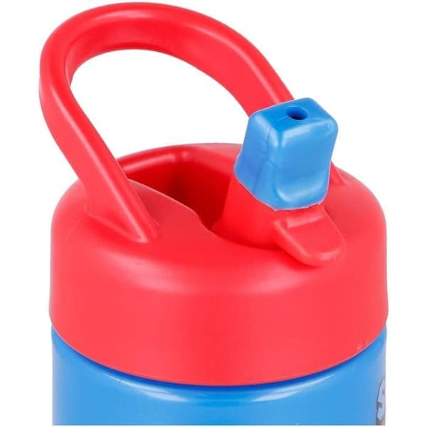 Vattenflaska - STOR - Super Mario - Blå - BPA-fri plast - För barn
