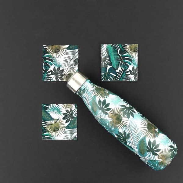 YOKO DESIGN - 500 ml isolerad flaska Equador-motiv