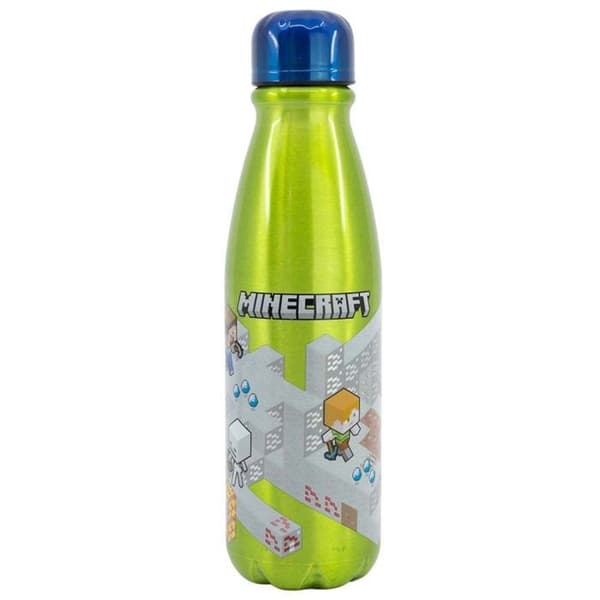 MINECRAFT barnflaska i aluminium 600ml