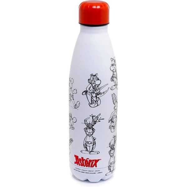 Gourde - ASTERIX - 500ml - Rostfri - Isolerad - Mixad