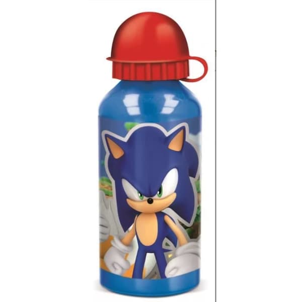 Sonic the Hedgehog aluminiumflaska (400 ml), Sonic barnvattenflaska