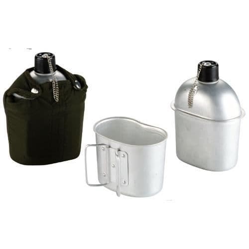 Vattenflaska - IBILI - 720500 - 1 liter - Aluminium - Med timpani