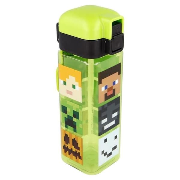Vattenflaska - STOR - Minecraft - 550 ml - Utan BPA - Unisex