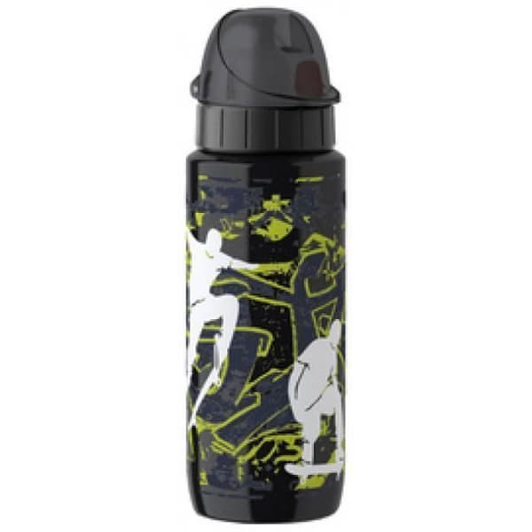 Gourde - EMSA - TEENS - 0,6 Liter - Skateboard Svart - Barn Mixat
