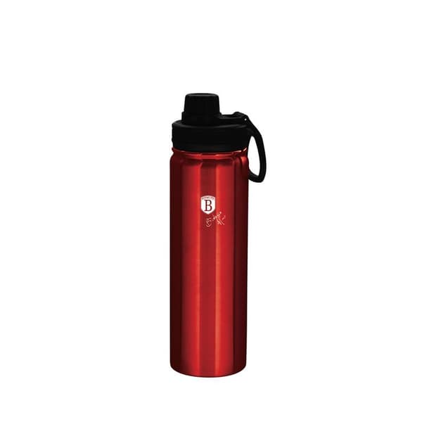 BERLINGERHAUS Sportflaska i rostfritt stål 18/10 Bourgogne Metallic Line 0,72 l BH-7761