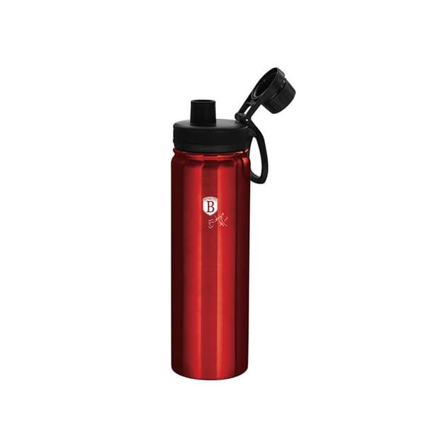 BERLINGERHAUS Sportflaska i rostfritt stål 18/10 Bourgogne Metallic Line 0,72 l BH-7761