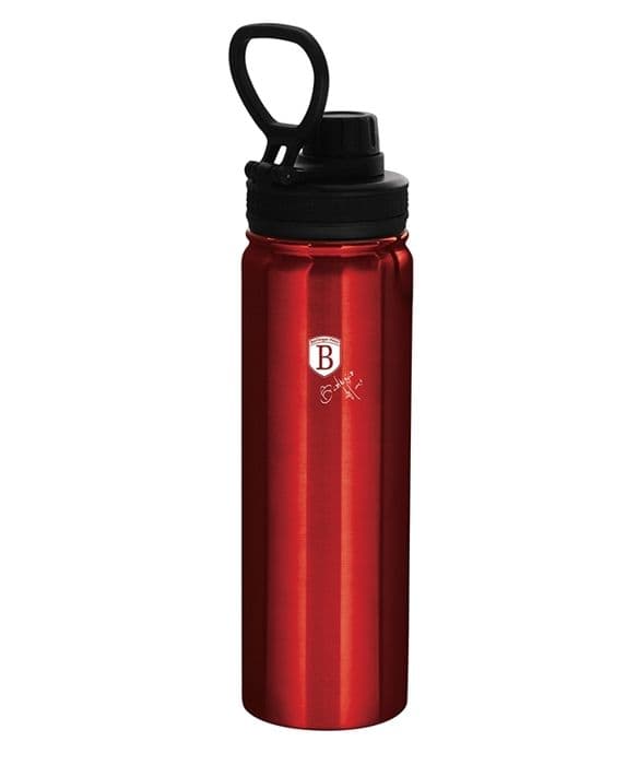 BERLINGERHAUS Sportflaska i rostfritt stål 18/10 Bourgogne Metallic Line 0,72 l BH-7761