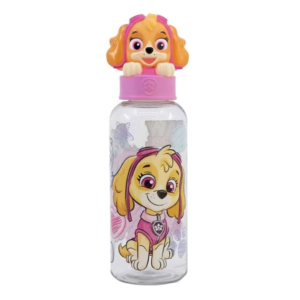 Vattenflaska för barn - PAT PATROL - 560ml - BPA-fri plast - 3D-lock - Girl