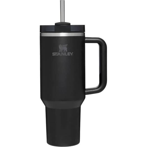 Isolerad Mugg - STANLEY - Quencher H2.0 FlowState - 1.2L - Återvunnet Rostfritt Stål - Svart Tonal