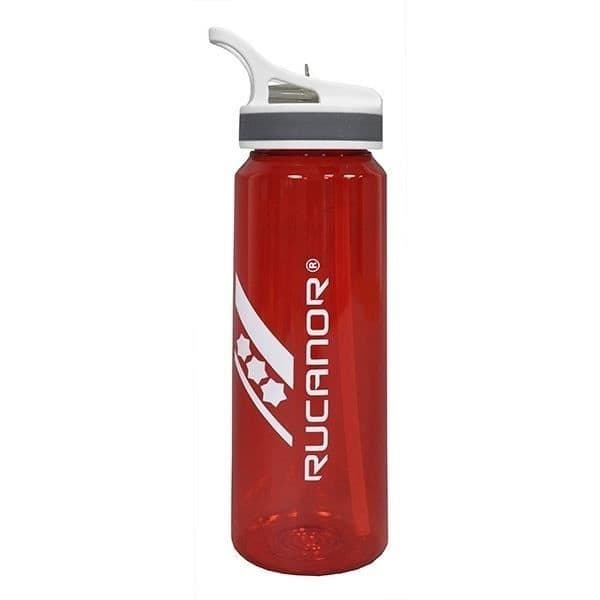 Dryckesflaska - Rucanor - 800 ml - Röd - PVC - Mixad