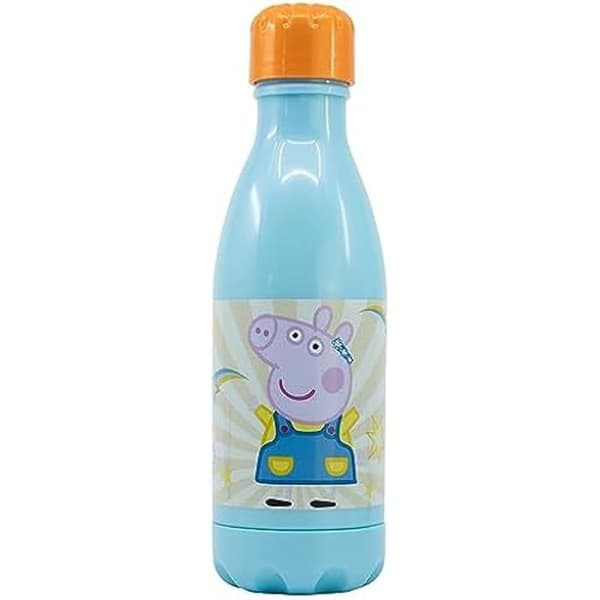 Vattenflaska - STOR - Peppa Pig - 560 ml - Återanvändbar - Utan BPA