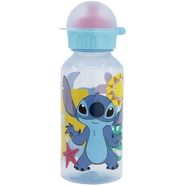 STITCH skolflaska - STOR - 370 ml - Flerfärgad